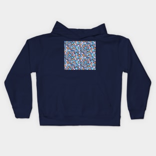 Matisse Navy Tropical Leaves Kids Hoodie